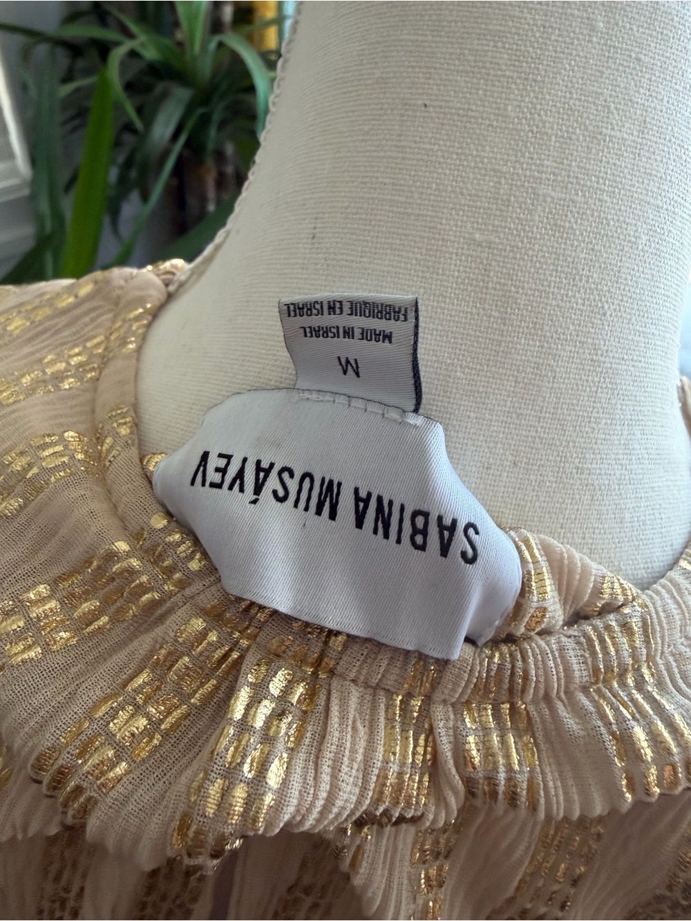 REVOLVE Sabina musayev dragonfly Gold Ruched Long Sleeve Mini Dress - Picture 7 of 8
